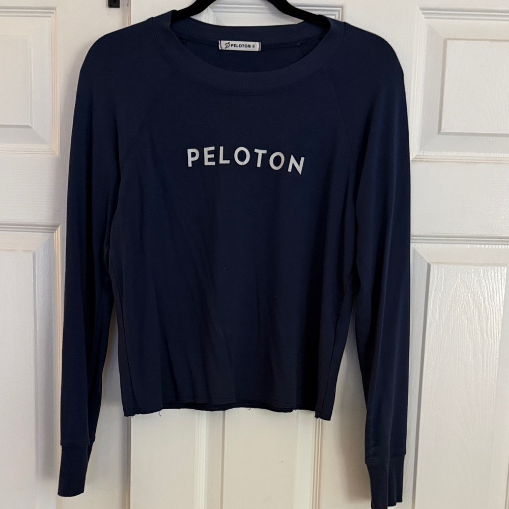 Peloton Dark Blue Long Sleeve Tee